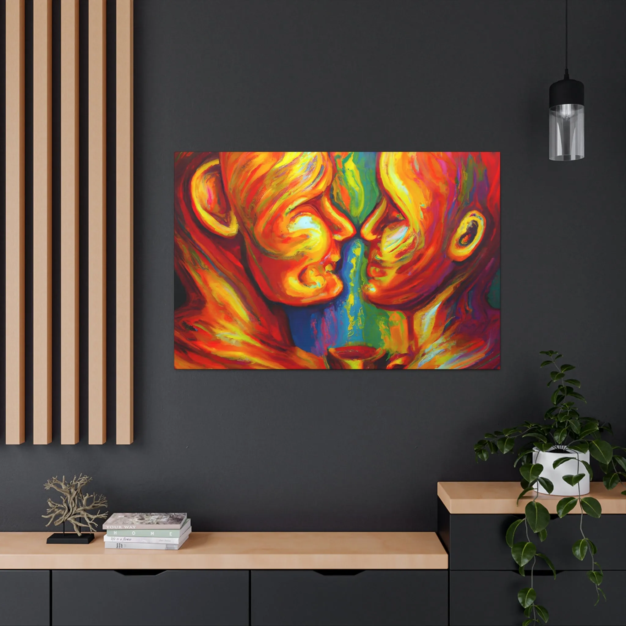 Ace. - Gay Love Canvas Art