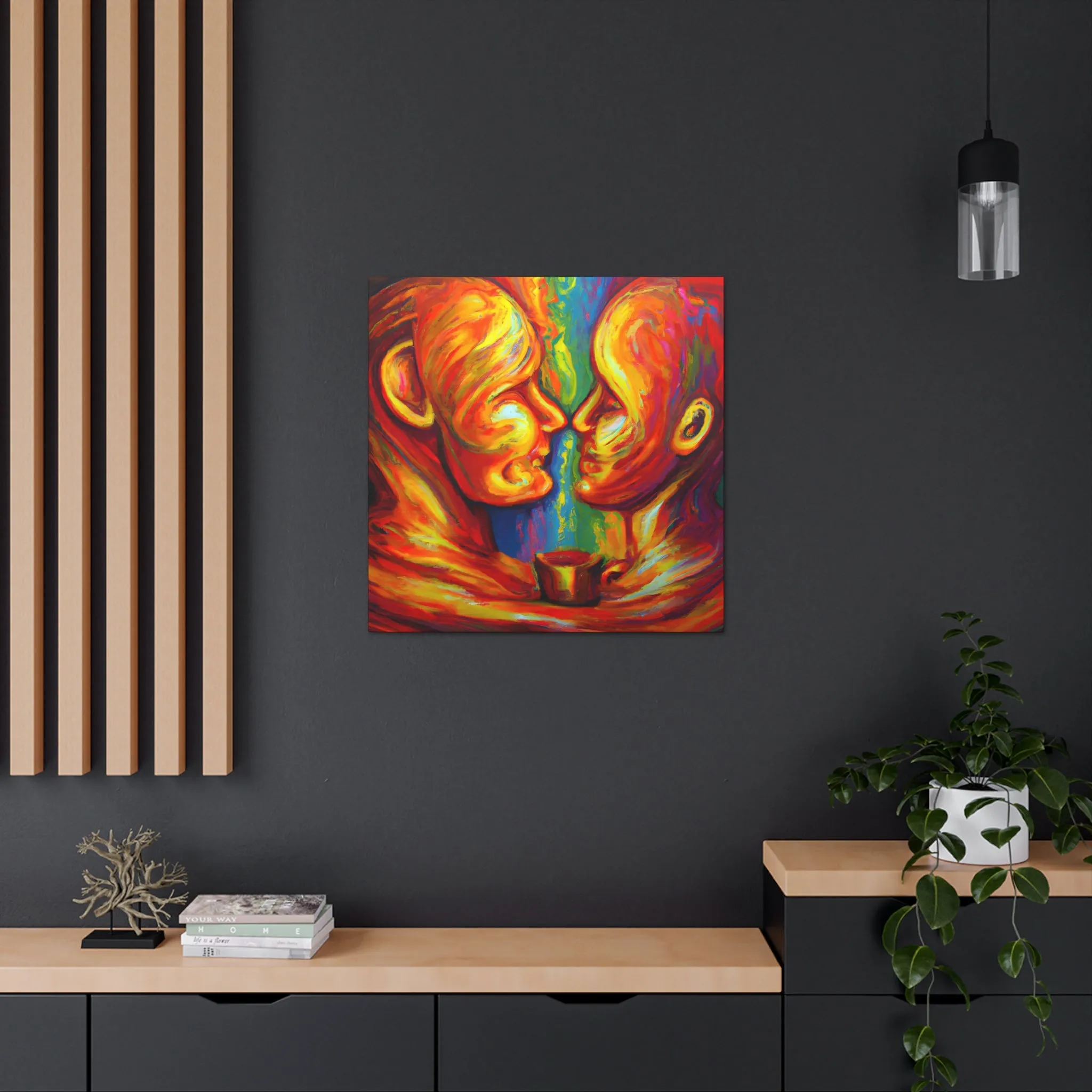 Ace. - Gay Love Canvas Art