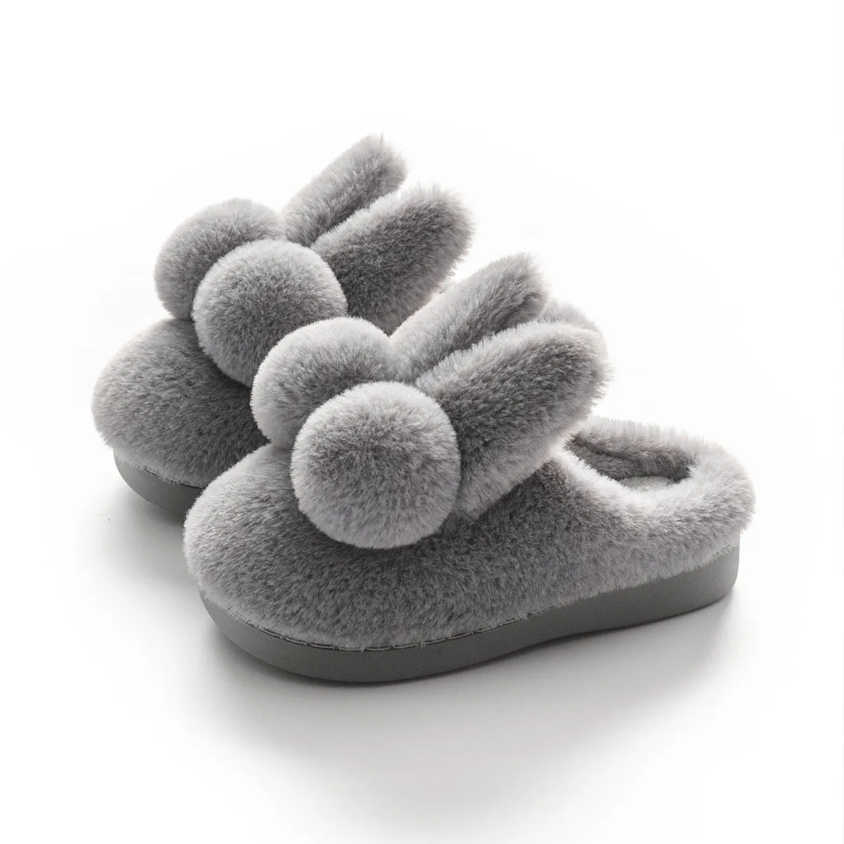 Adorable Cruelty-Free Bunny Fluffy Slippers