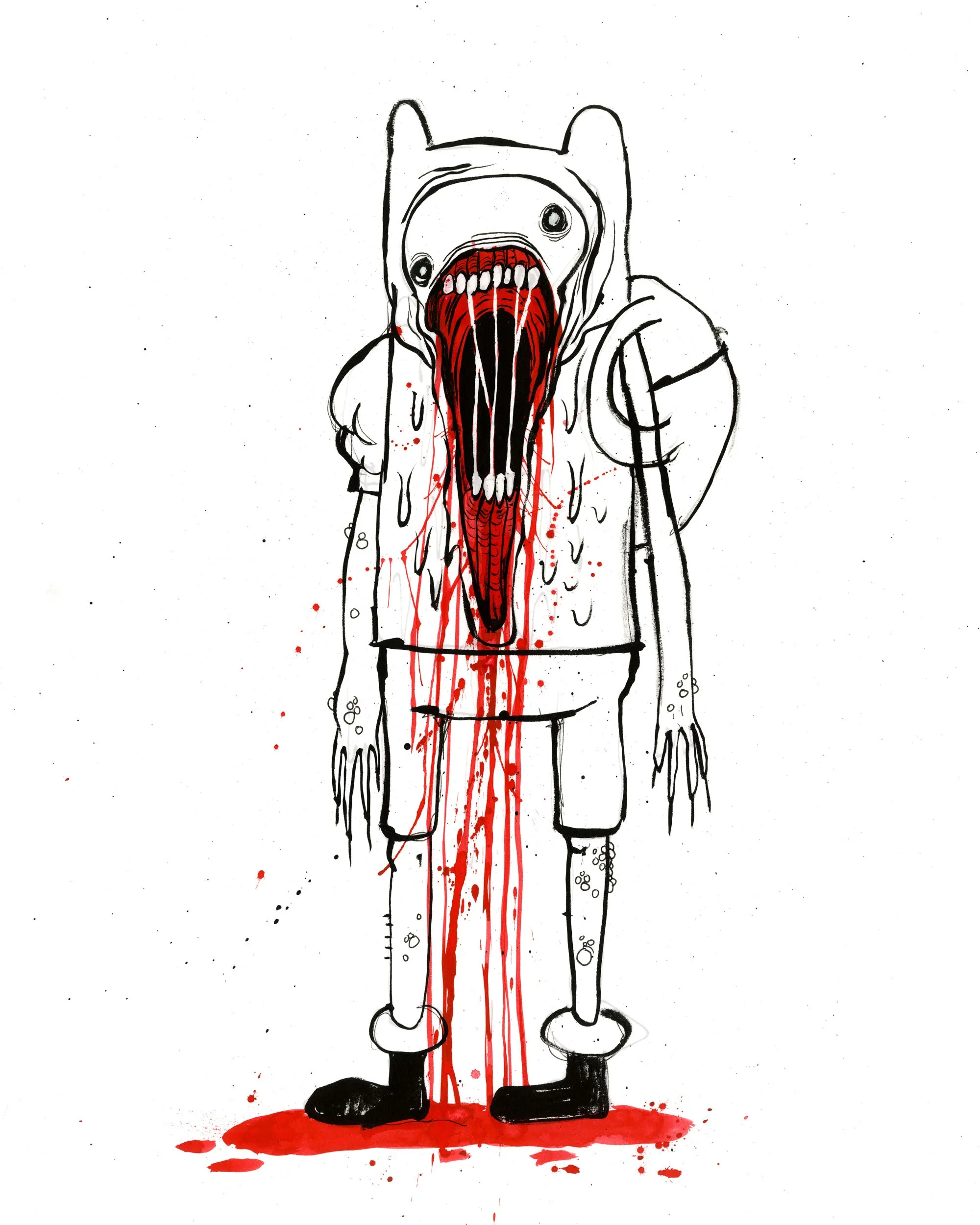 Alex Pardee - "No-Longer Finn"