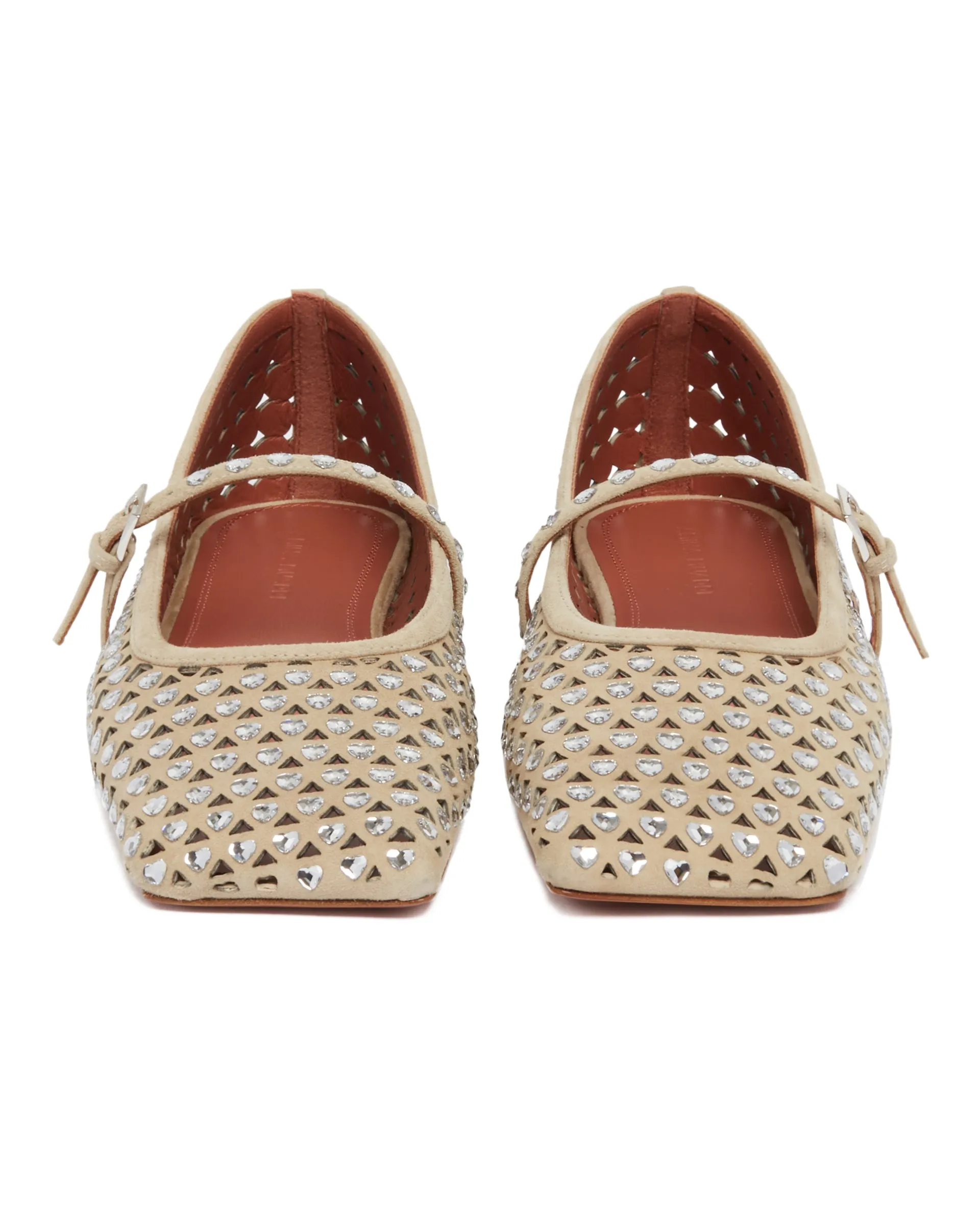 Ane Beige Heart Flats