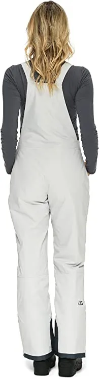 Arctix womens Essential Quiet Grey Large Zipper Closure Insulated Bib Overalls