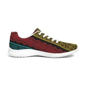 Athletic Sneakers, Low Top Multicolor Canvas Running Sports Shoes, U0665