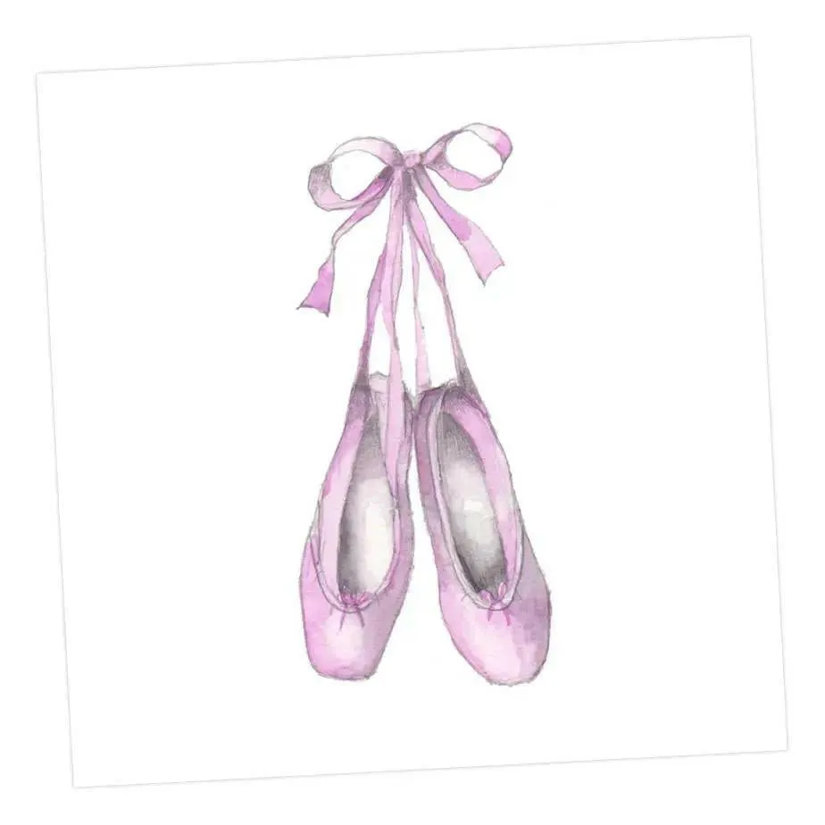 Ballet Shoes Card