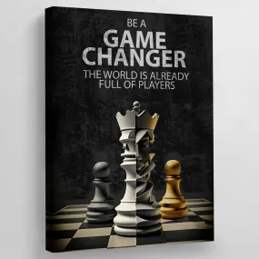 Be A Game Changer Wall Art