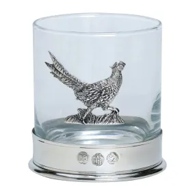 Bisley Running Pheasant Whisky Glass