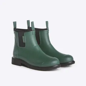 Bobbi Wellington Boot // Alpine Green & Black