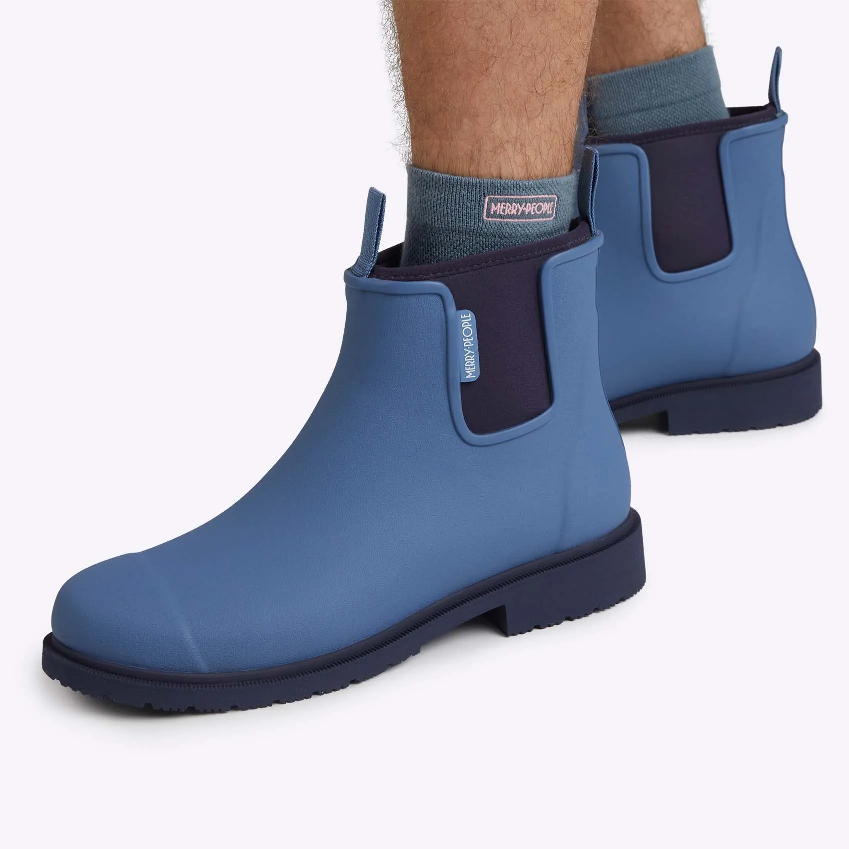 Bobbi Wellington Boot // Denim Blue