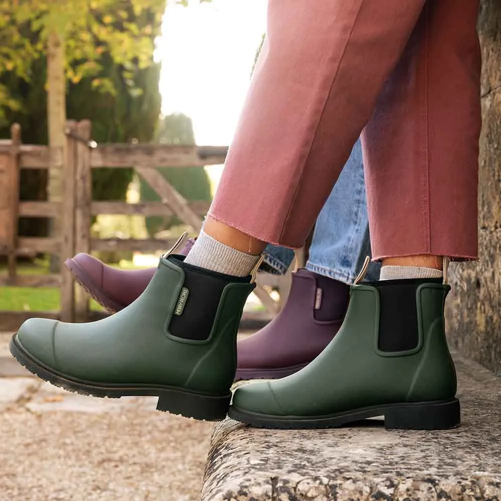 Bobbi Wellington Boot // Forest Green