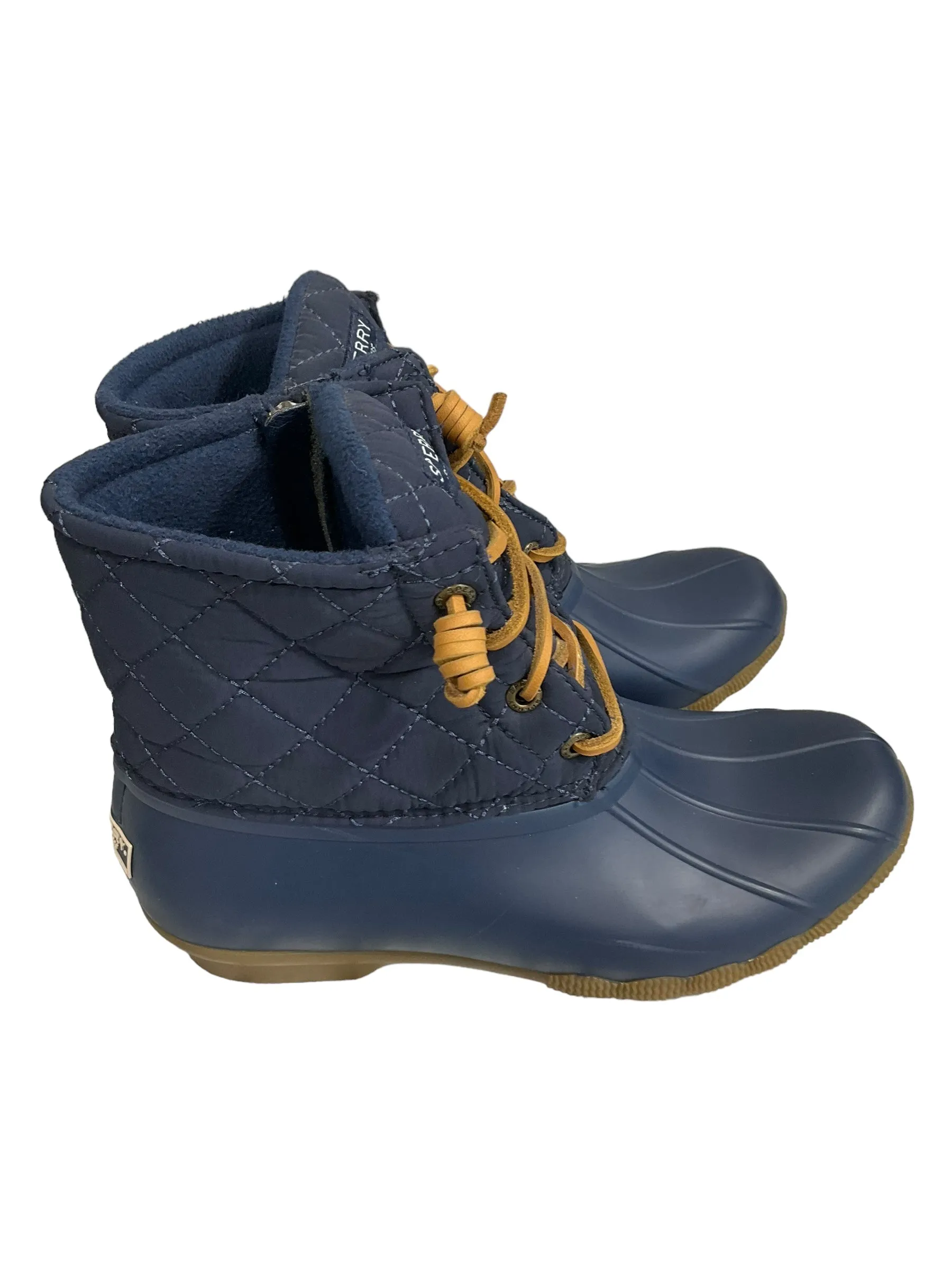 Boots Rain By Sperry In Navy, Size: 7