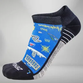 Boston Doodle 2.0 Socks (No Show)