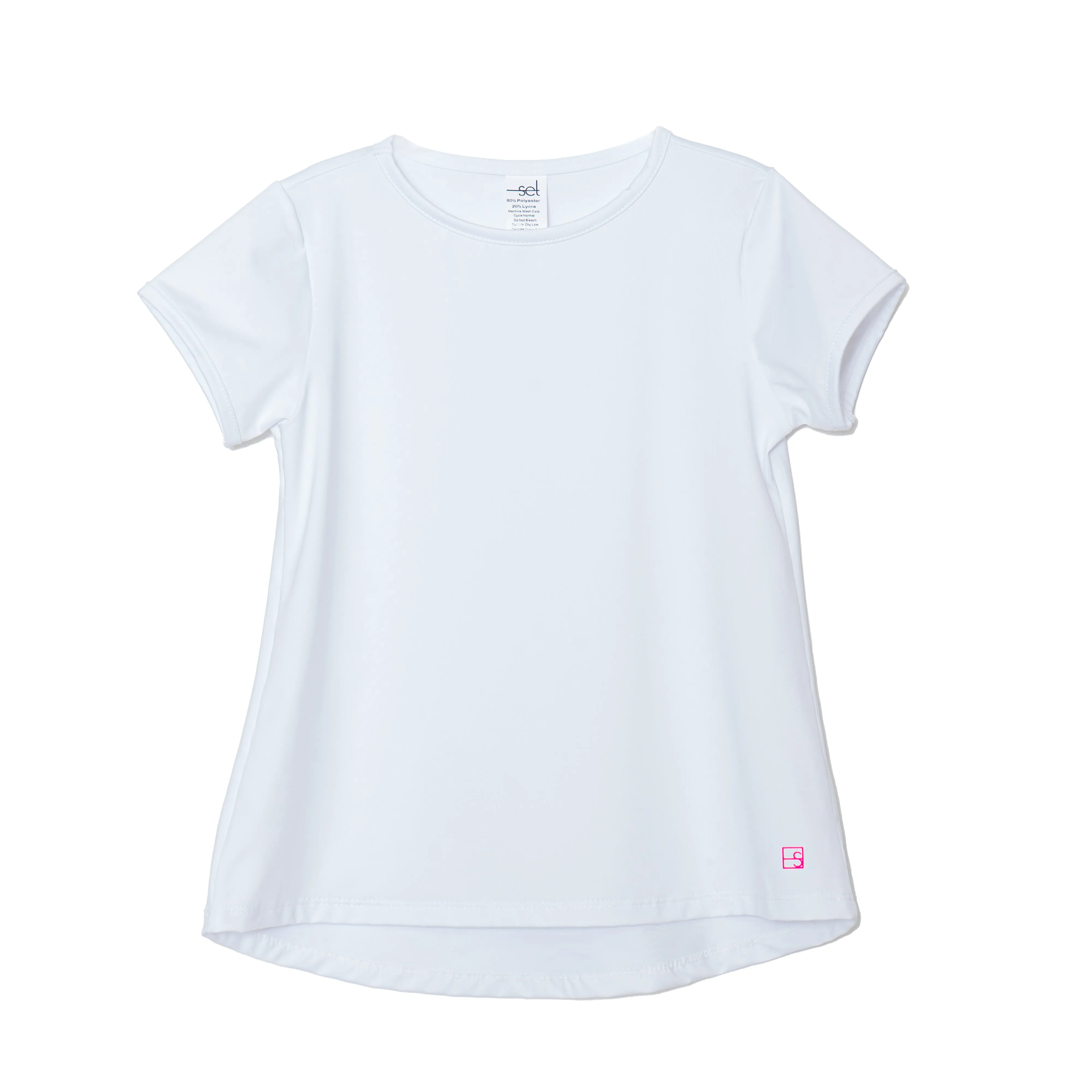 Bridget Basic T | White Athleisure (13/14, 16)