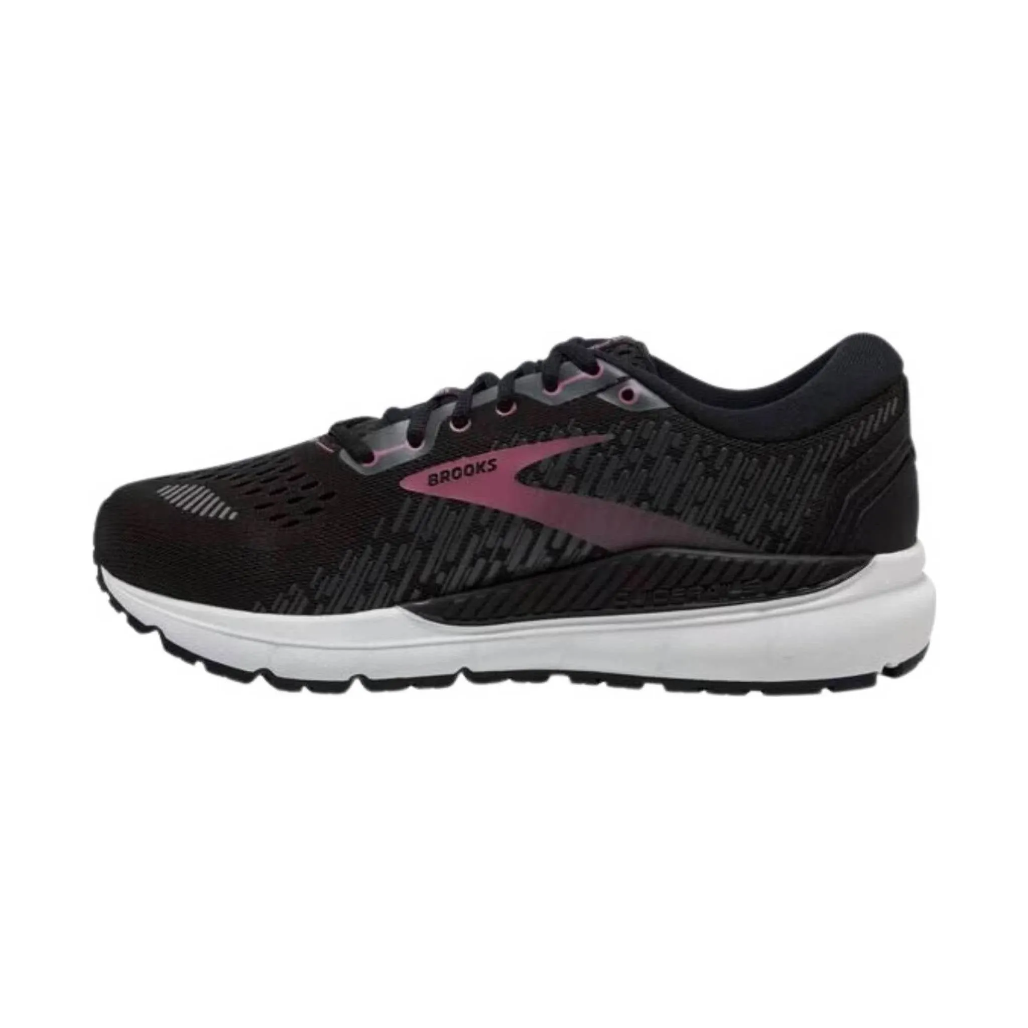 Brooks Women's Addiction GTS 15 Running Shoe - Black/Ebony/Mauvewood