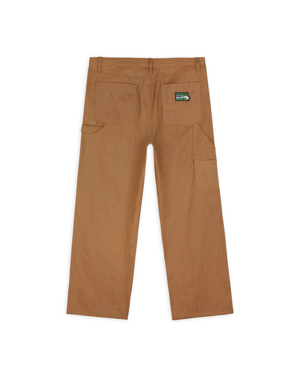 Bull Denim Double Knee Utility Pant - Brown