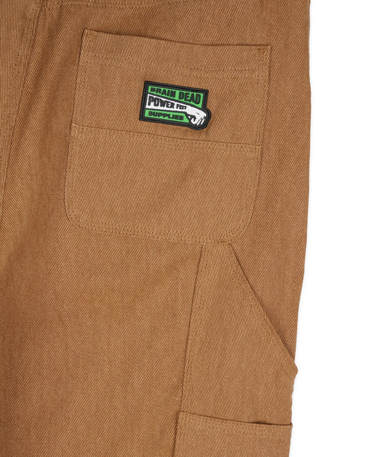 Bull Denim Double Knee Utility Pant - Brown