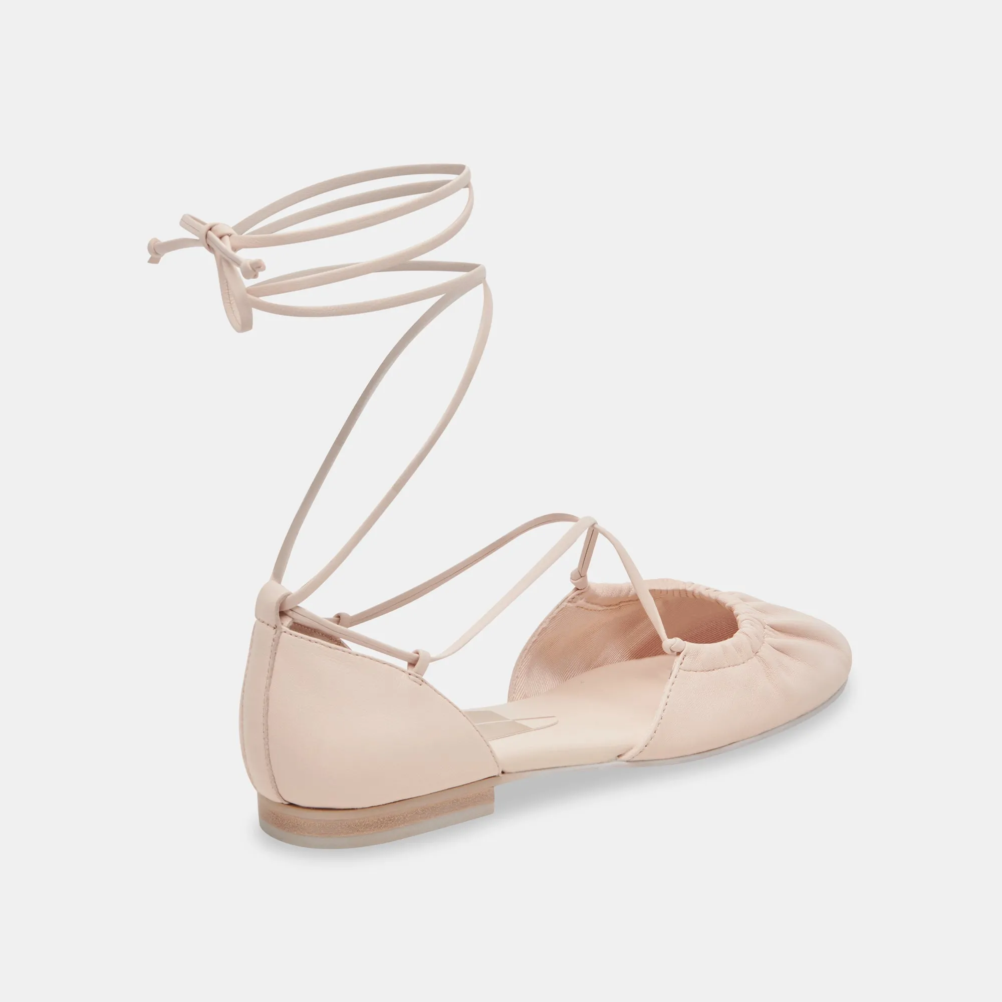 CANCUN BALLET FLATS LIGHT PINK LEATHER