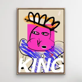 Canvas Print: "King"