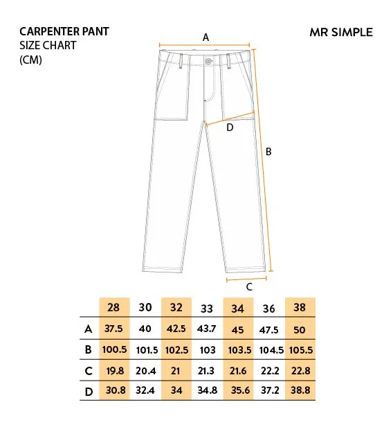 Carpenter Pant - Off White