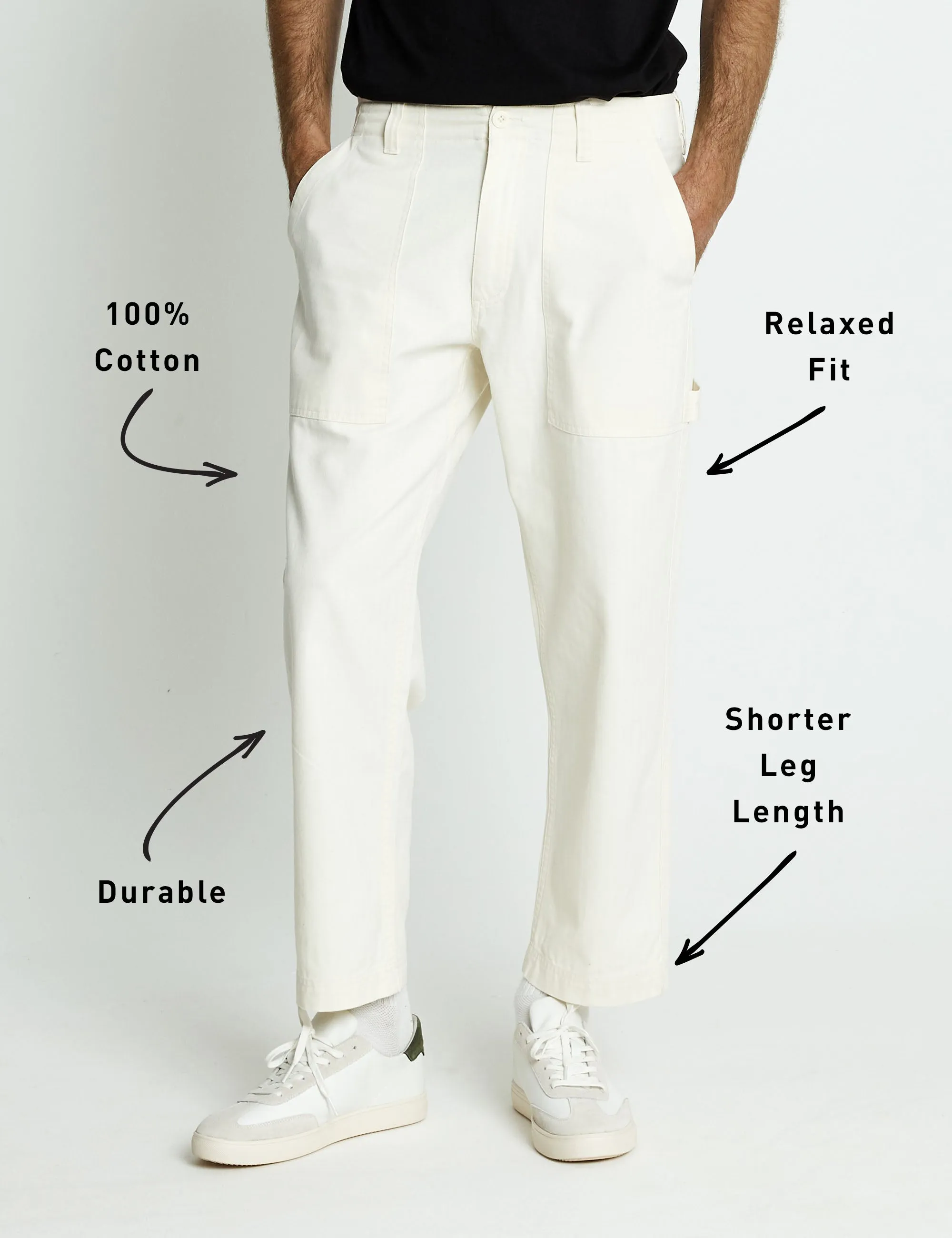 Carpenter Pant - Off White