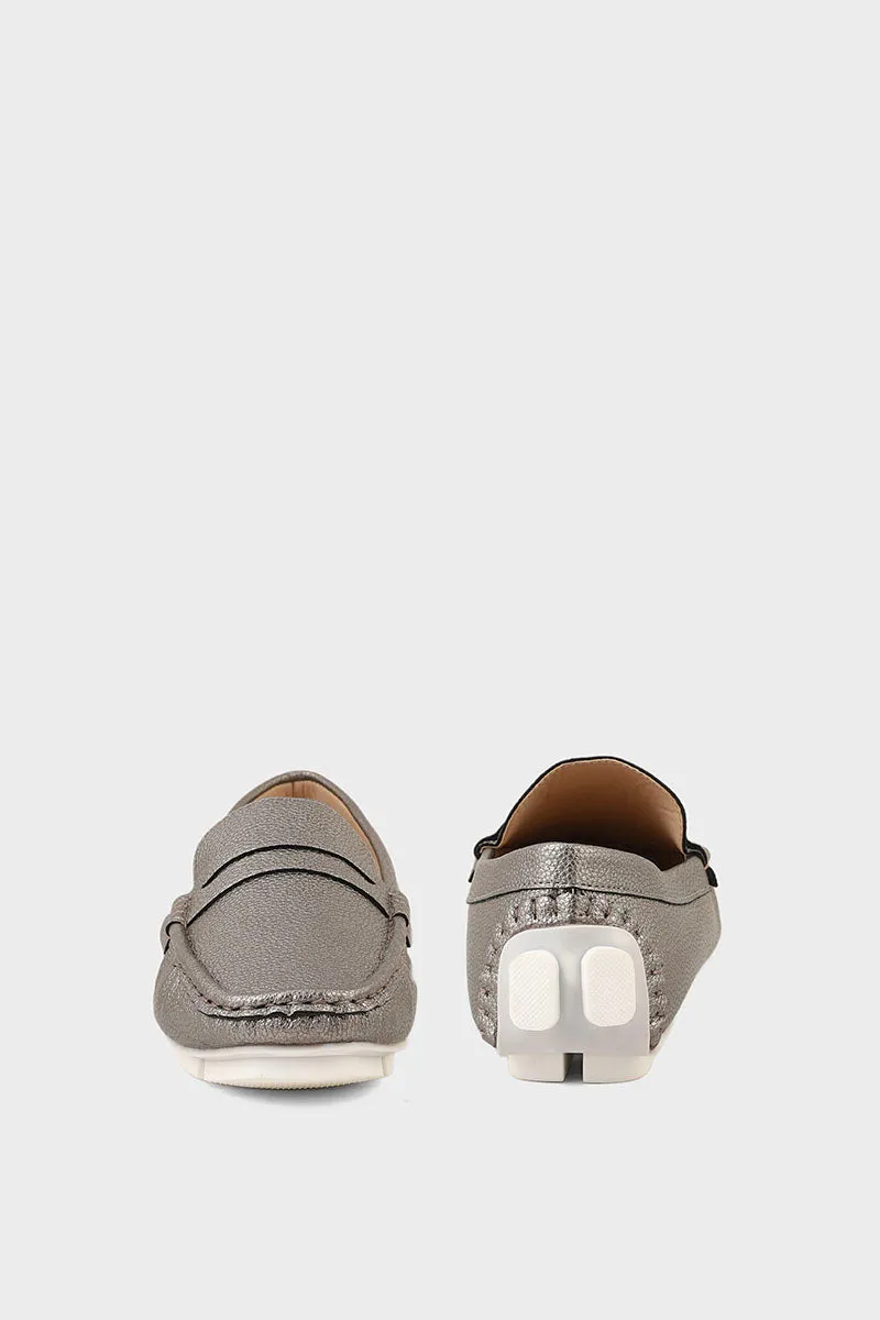 Casual Moccasin I41460-Grey