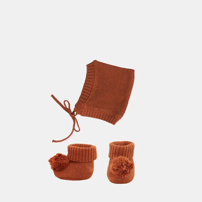 Dinkum Doll Knit Set - Umber