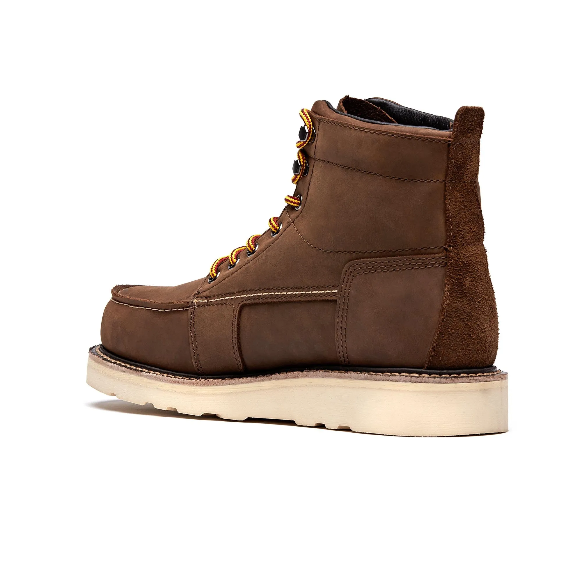 DNVR 6" Moc Toe Boot : Moka (Soft Toe/Unlined)