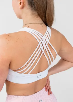 Essential Strappy Bra 1.0 | White