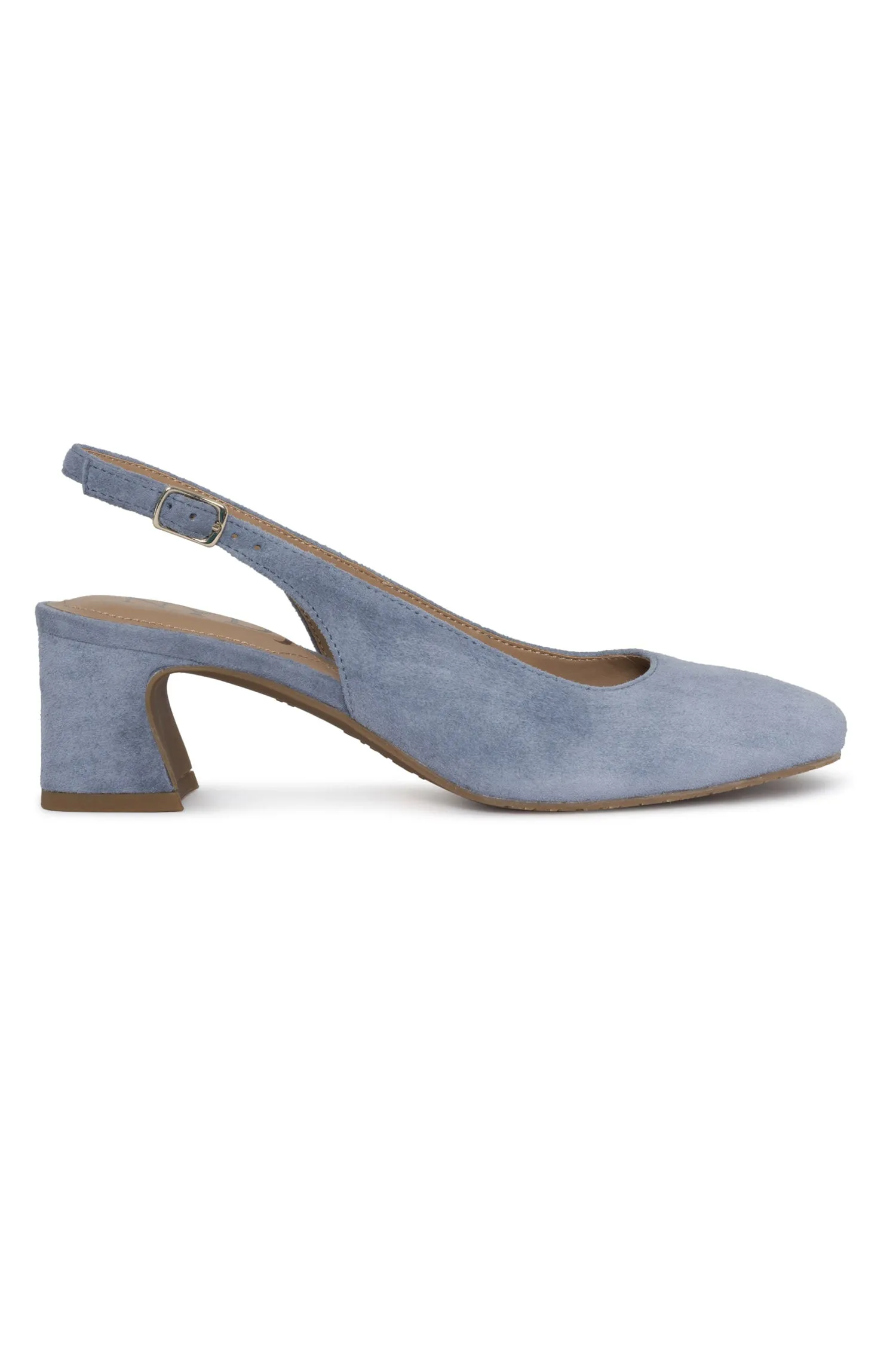 Faelynn Slingback Heels - Blue