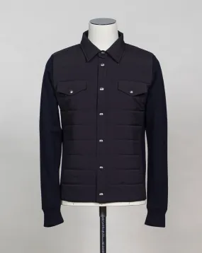 Gran Sasso Rain Wool Eco-Padding Jacket / Navy