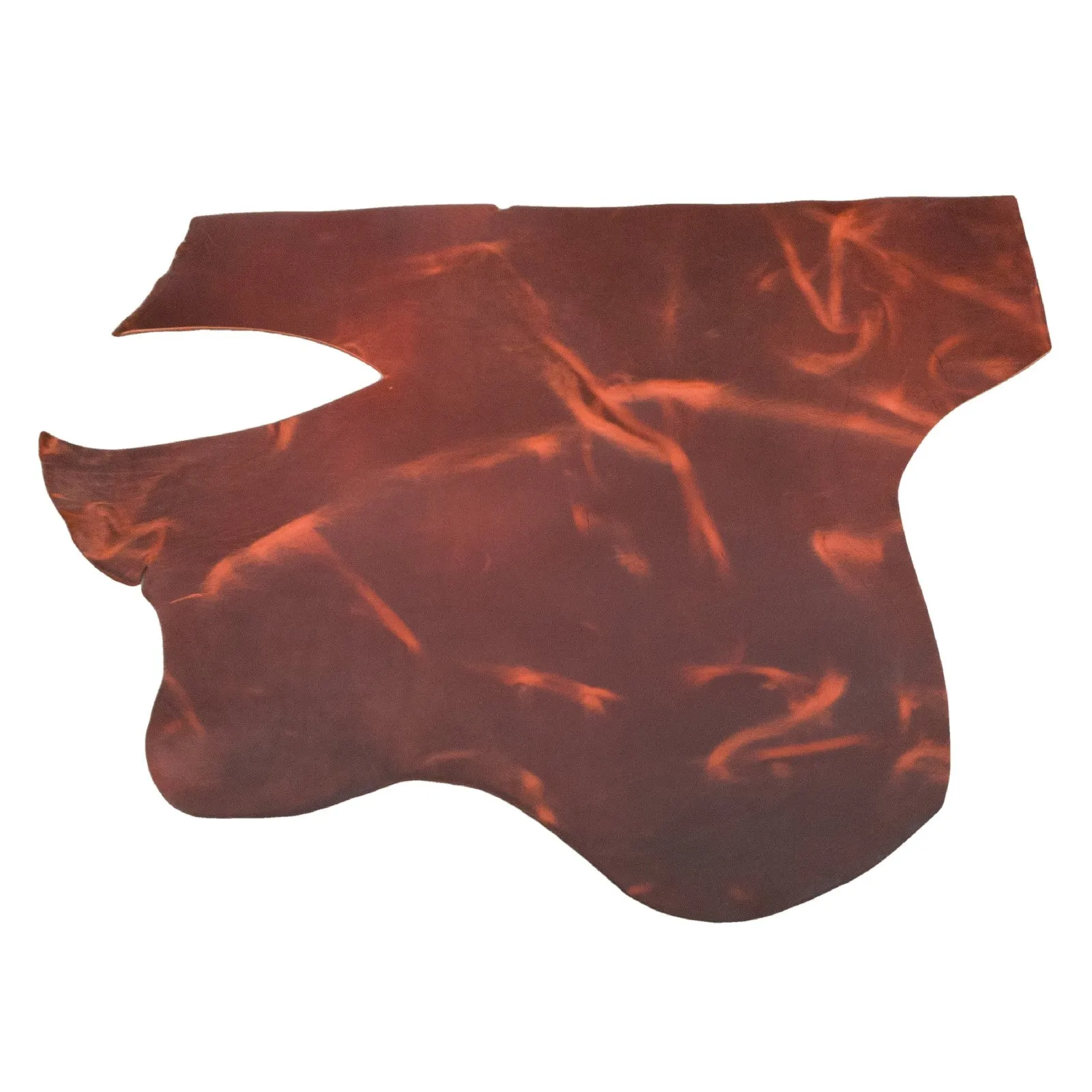 Hillbilly Chili Pepper Pull-Up , SB Foot, Limited Stock Sides and Project Pieces 5-6oz Oil Tan hide