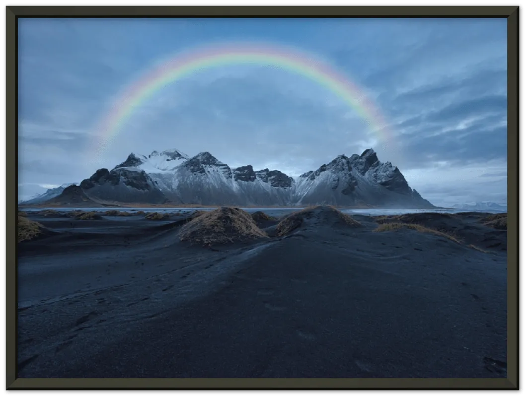 Iceland Rainbow -Print