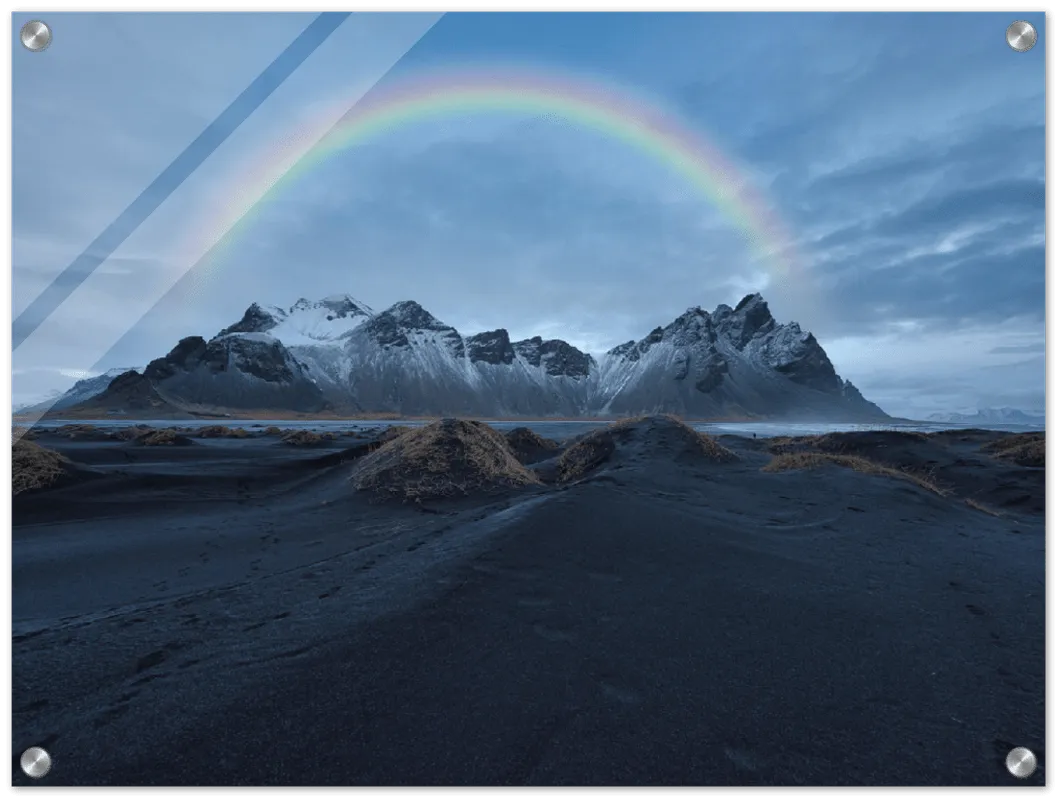 Iceland Rainbow -Print