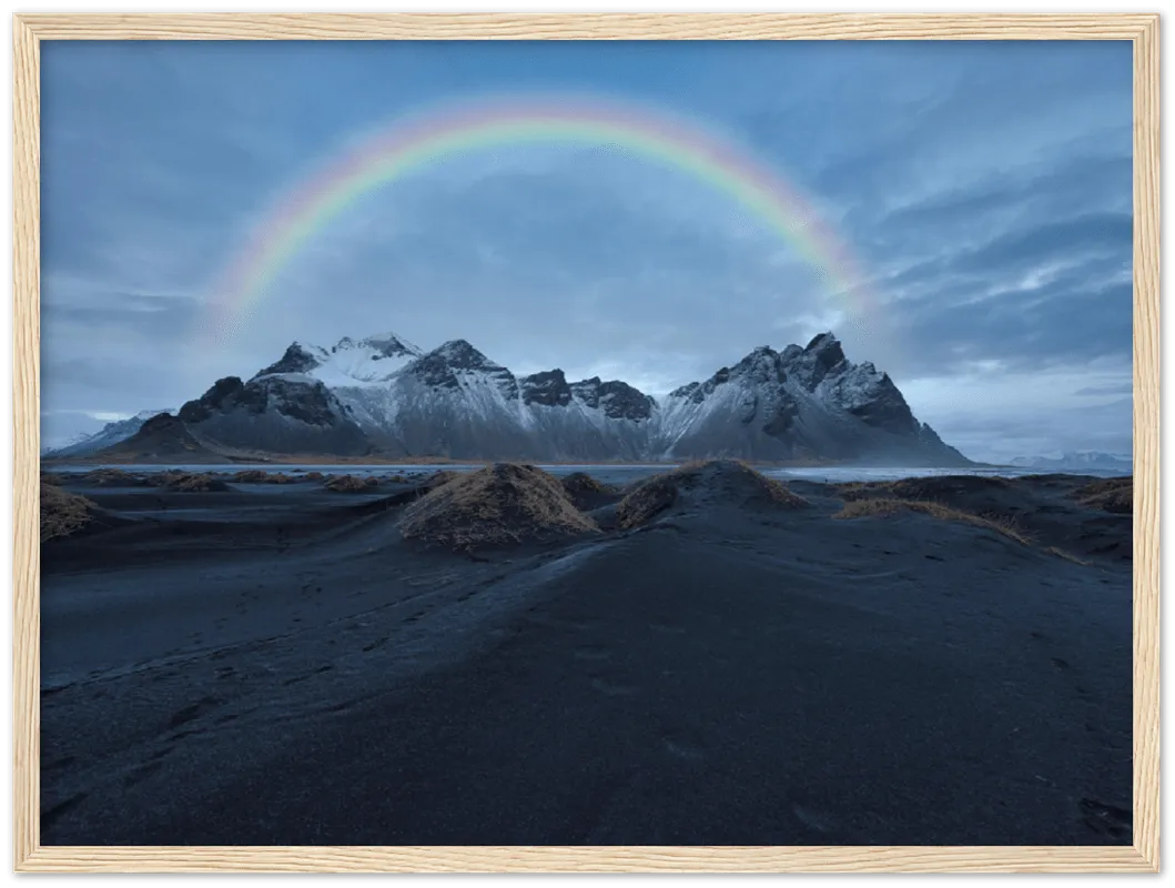 Iceland Rainbow -Print