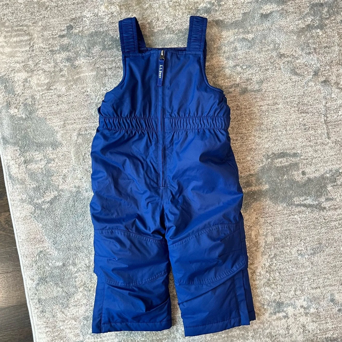 L.L. Bean Kids Blue Cold Buster Snow Bib Overalls 2T NWOT