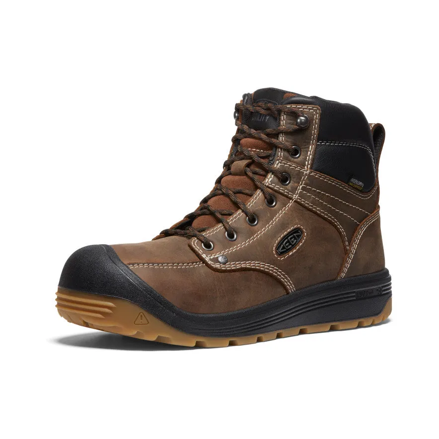 Men's Fort Wayne 6" Waterproof (Soft Toe)  |  Dark Earth/Gum