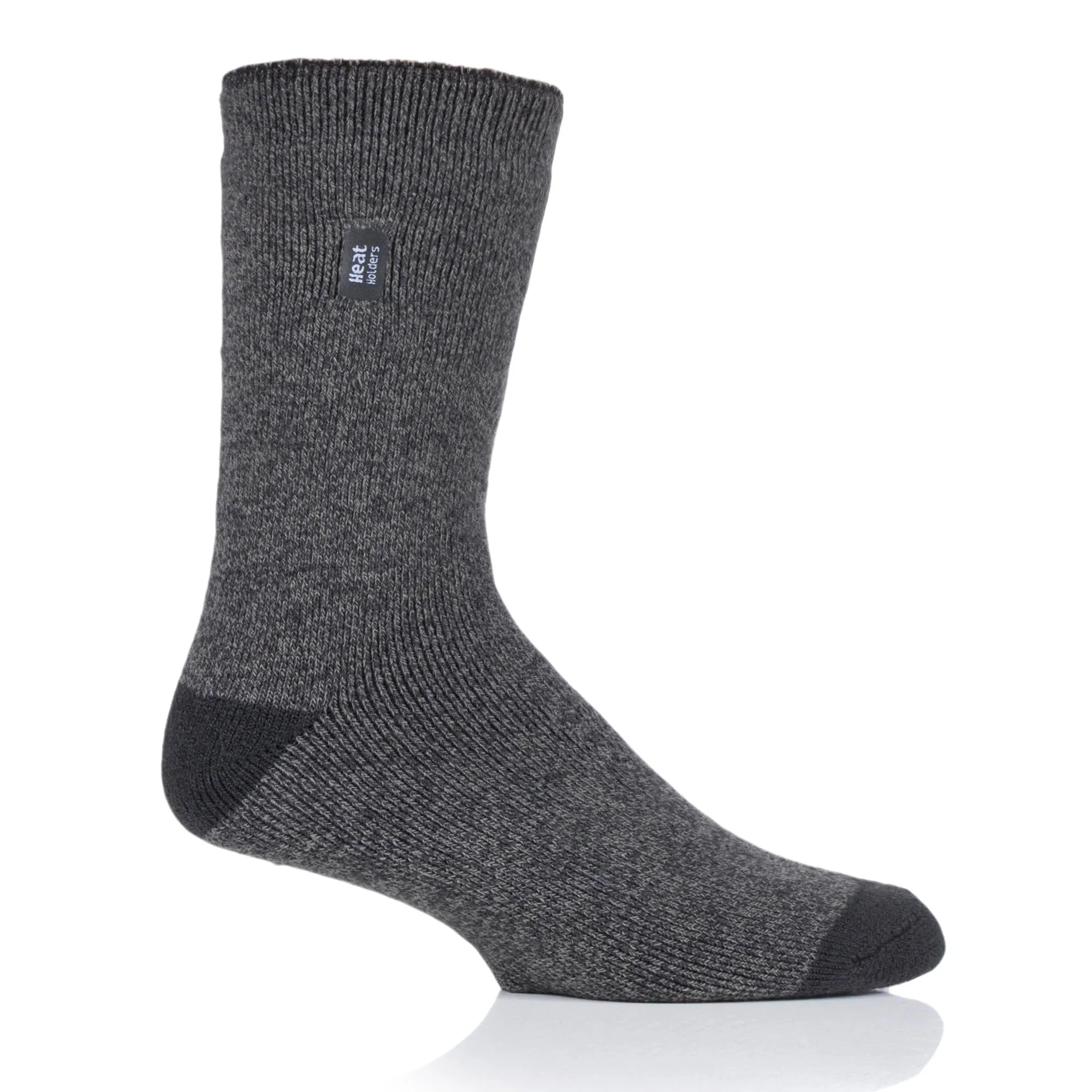 Mens Lite Fieldfare Twist Socks - Charcoal