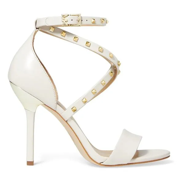 MICHAEL Michael Kors Astrid Studded Leather Sandals