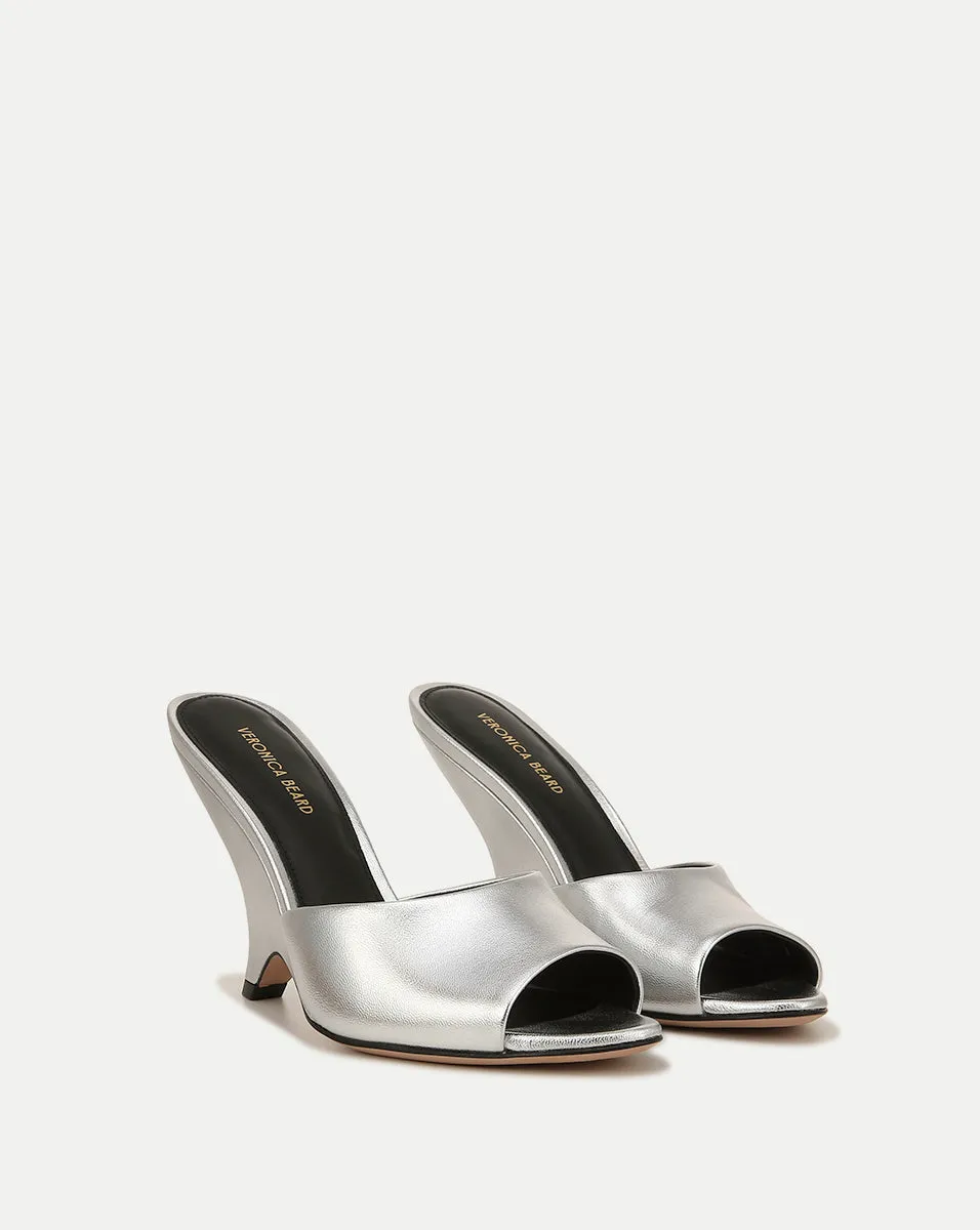 Mila Sculpted Leather Sandal