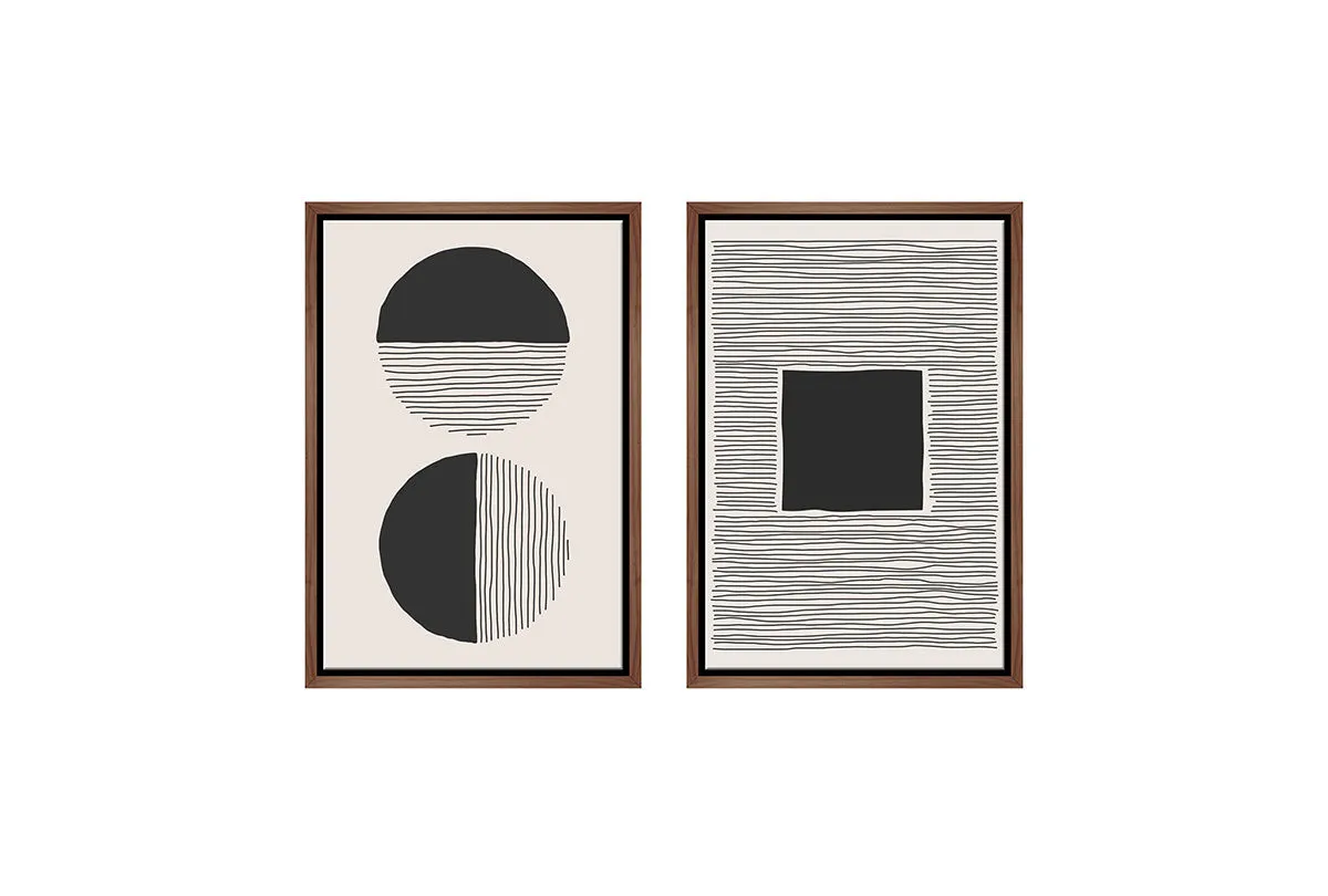 Minimalist Abstract Set 6AB | Abstract Wall Art Print