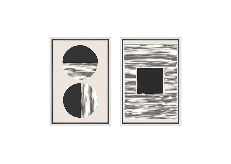 Minimalist Abstract Set 6AB | Abstract Wall Art Print