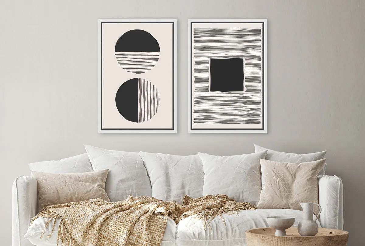 Minimalist Abstract Set 6AB | Abstract Wall Art Print