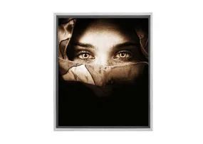 Mysterious Woman | Canvas Wall Art Print