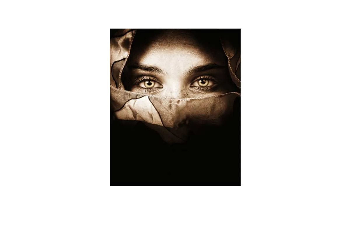 Mysterious Woman | Canvas Wall Art Print