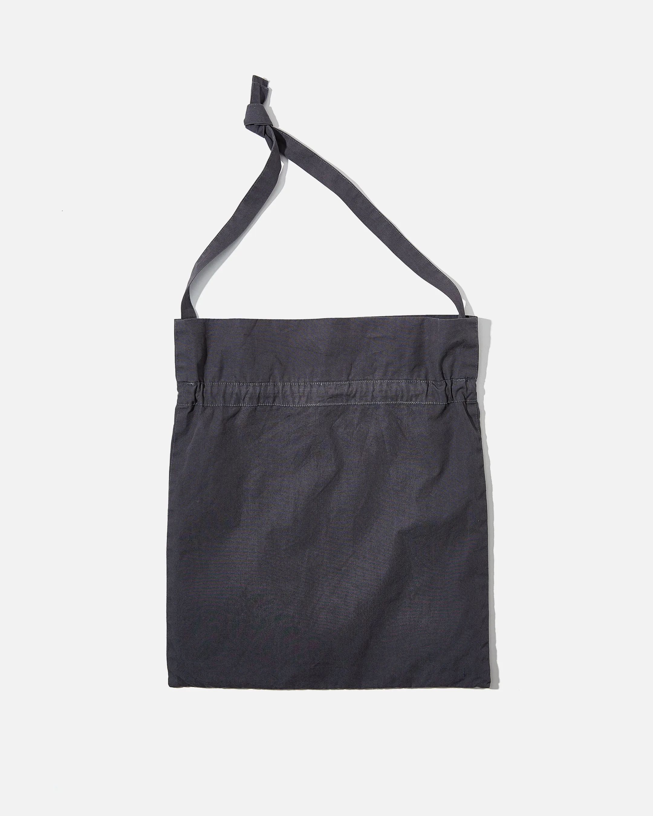 Natural-Dyed Recycled Cotton Multi Bag - Charcoal