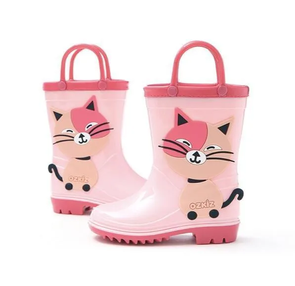 Ozkiz Cute Little Cats Light Weight Rainboot (140-200)