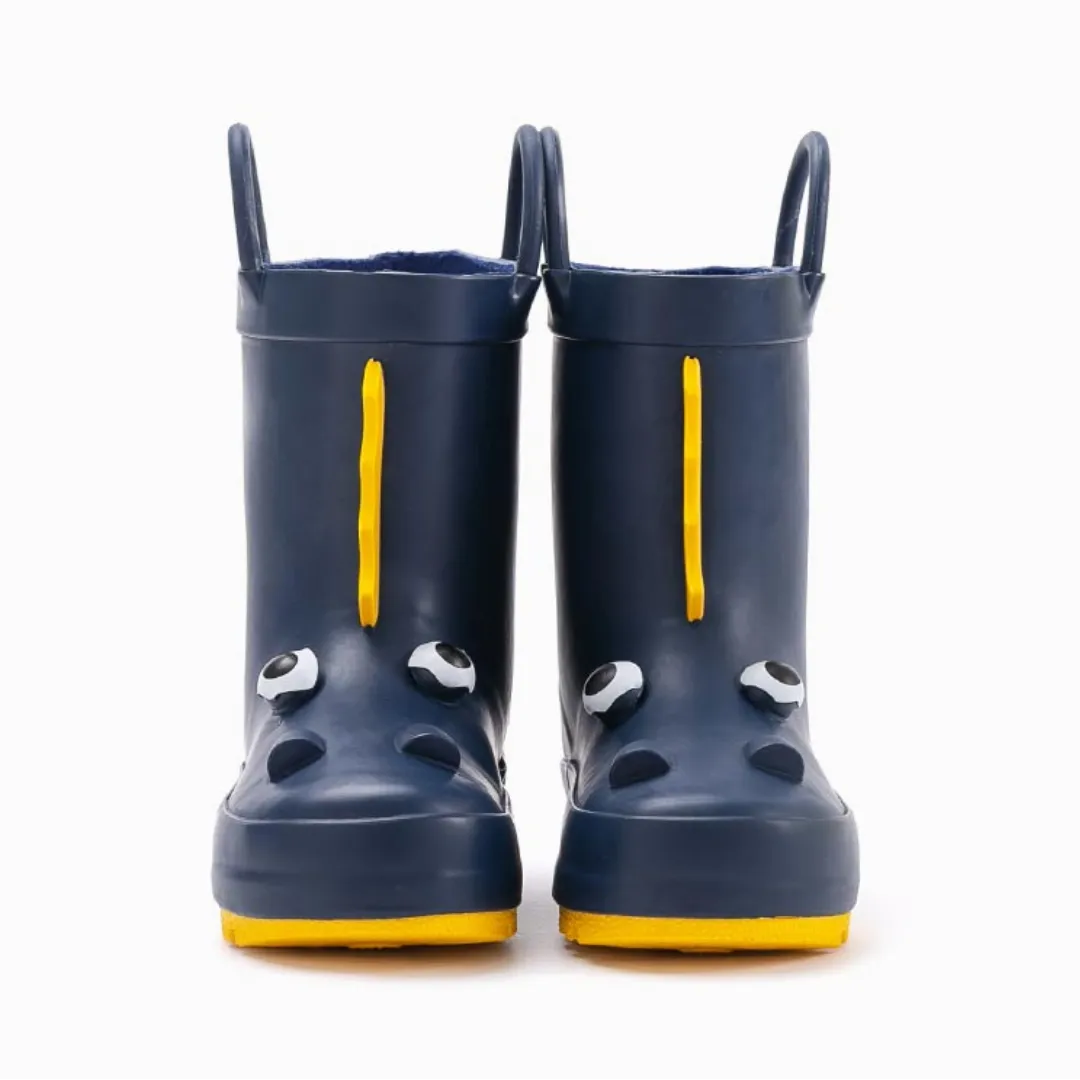 Ozkiz Navy Cute Dino Rainboots (150-180)