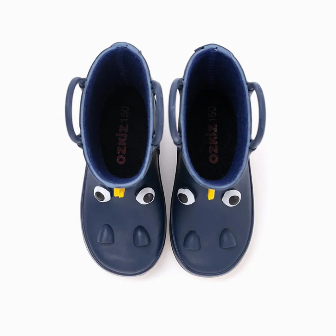 Ozkiz Navy Cute Dino Rainboots (150-180)