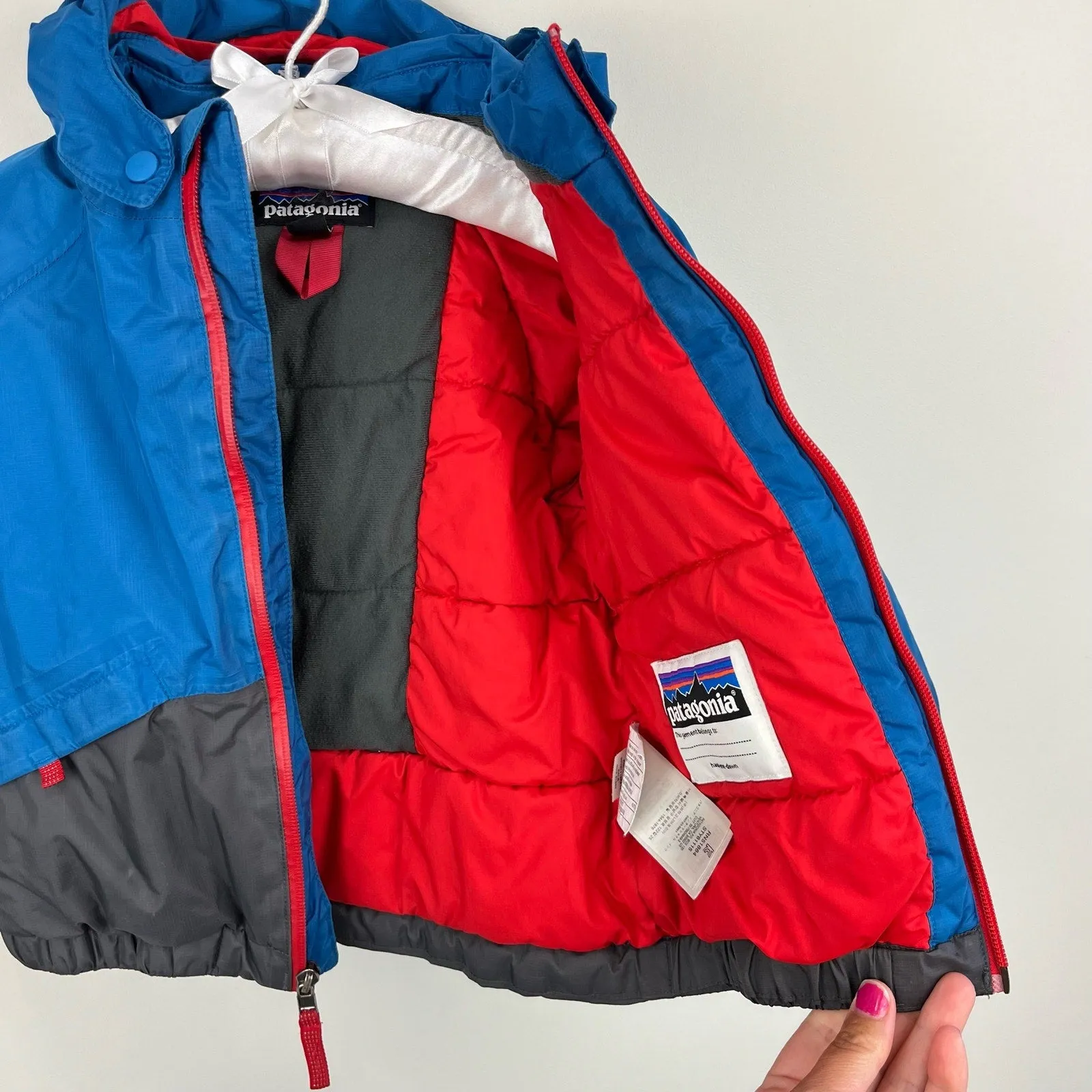 Patagonia Snow Pile Jacket Blue 2T