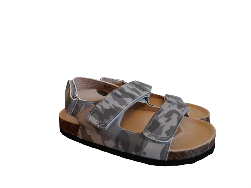 Primark Camo Corkbed Younger Boys Sandals