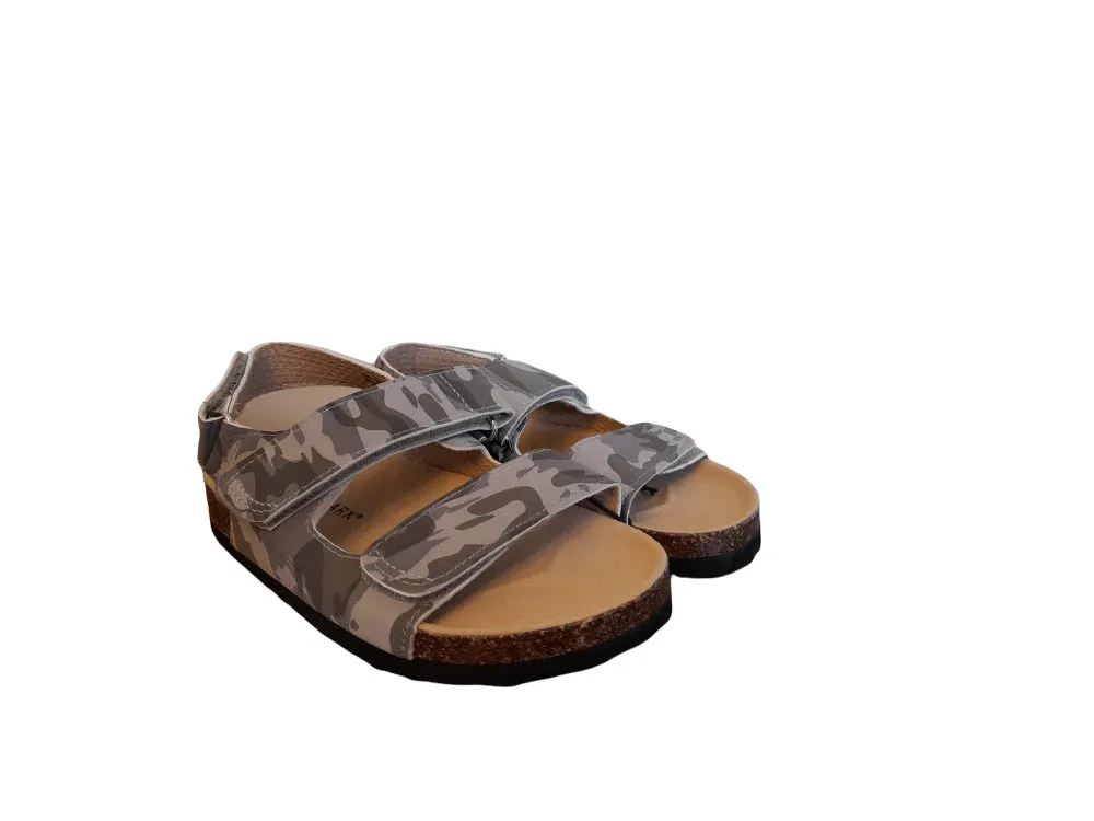 Primark Camo Corkbed Younger Boys Sandals